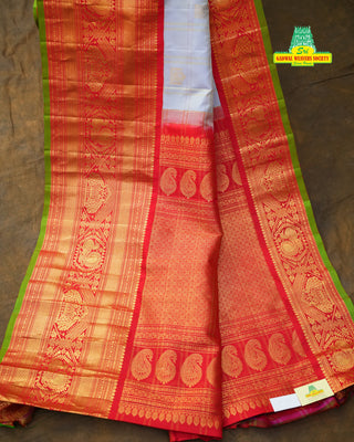 EXCLUSIVE GADWAL PURE SILK HANDLOOM SAREE