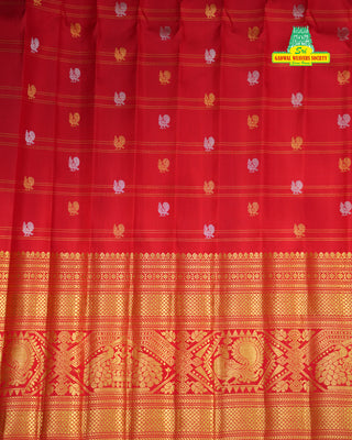 EXCLUSIVE GADWAL PURE SILK HANDLOOM SAREE