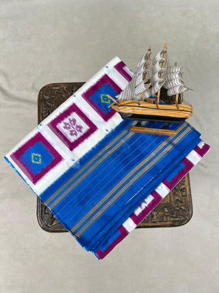 IKKAT PURE SILK HANDLOOM SAREE