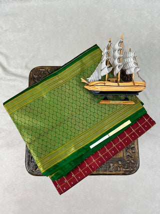 IKKAT PURE SILK HANDLOOM SAREE