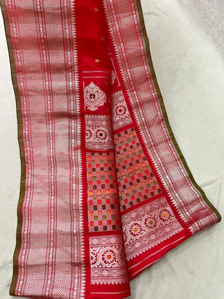 GADWAL PURE SILK BIG BORDER SAREE