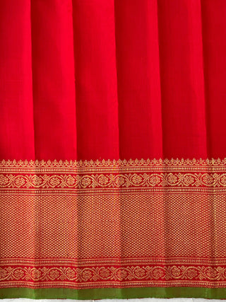 GADWAL PURE SILK HANDLOOM BROCADE SAREE
