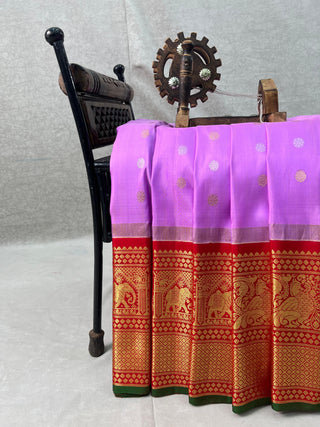 GADWAL PURE SILK HANDLOOM BUTTA SAREE