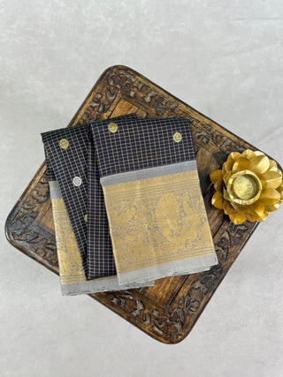 GADWAL PURE SILK HANDLOOM DUPATTA