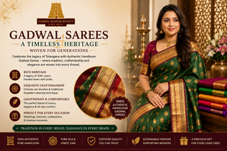 Gadwal Sarees: A Timeless Heritage Woven for Generations