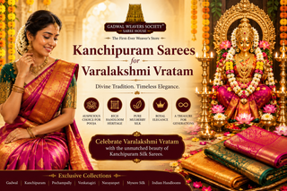 Kanchipuram Sarees for Varalakshmi Vratam: A Timeless Choice for Every Woman