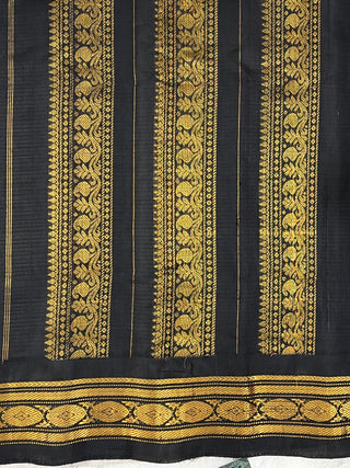 GADWAL PURE COTTON CHECKS HANDLOOM SAREE