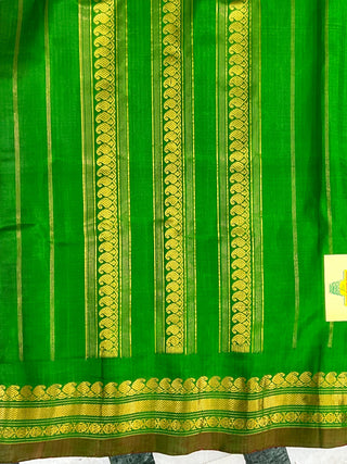 GADWAL PURE COTTON CHECKS HANDLOOM SAREE