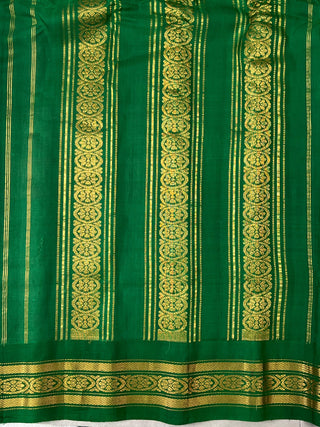 GADWAL PURE COTTON CHECKS HANDLOOM SAREE