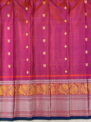 GADWAL PURE SILK HANDLOOM BROCADE SAREE
