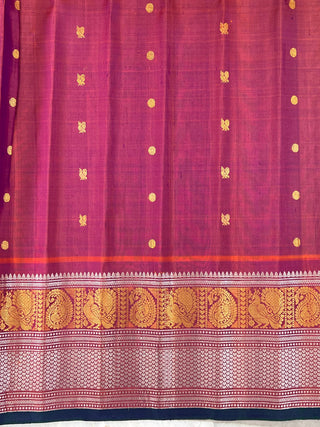 GADWAL PURE SILK HANDLOOM BROCADE SAREE