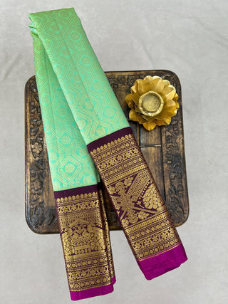 GADWAL PURE SILK HANDLOOM BROCADE SAREE