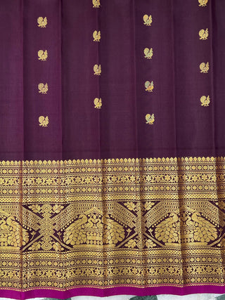 GADWAL PURE SILK HANDLOOM BROCADE SAREE