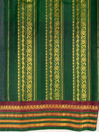 GADWAL PURE COTTON CHECKS HANDLOOM SAREE