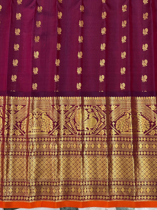 GADWAL PURE SILK HANDLOOM BROCADE SAREE