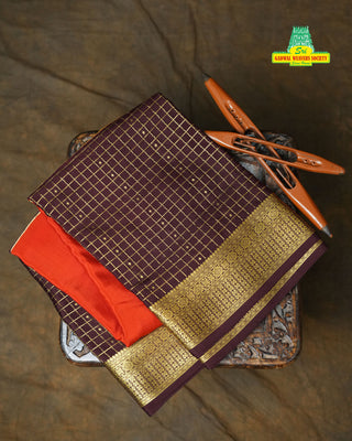 MYSORE SILK PURE HANDLOOM SAREE