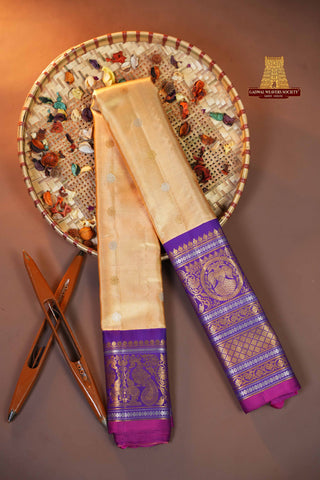 EXCLUSIVE GADWAL TISSUE PURE SILK HANDLOOM SAREE