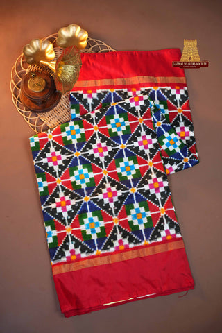 POCHAMPALLY PURE SILK HANDLOOM SAREE