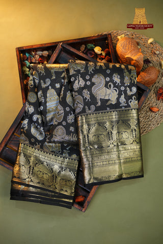 PURE HANDLOOM KANCHIPURAM SILK SAREE