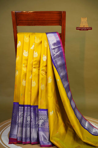 EXCLUSIVE GADWAL PURE SILK HANDLOOM SAREE