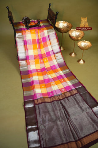 VENKATAGIRI PURE SILK HANDLOOM SAREE