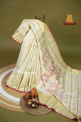 GADWAL PURE SILK HANDLOOM BROCADE SAREE