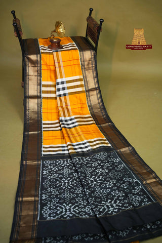 POCHAMPALLY IKKAT PURE SILK HANDLOOM SAREE