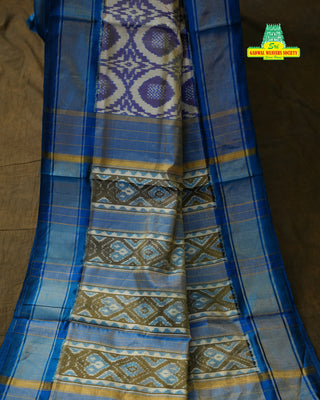 POCHAMPALLY PURE SILK HANDLOOM TISSUE SAREE