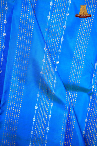 BORDER BUTTA KANCHI PURE SILK WITH ELEGENT STRIPES