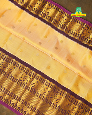 GADWAL PURE SILK BIG BORDER SAREE