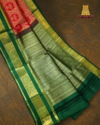KANCHIPURAM PURE SILK HANDLOOM SAREE