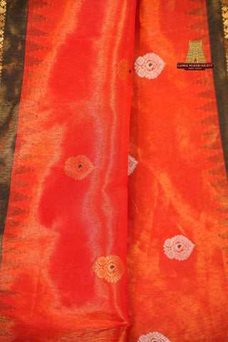 EXCLUSIVE GADWAL PURE SILK ZARI PACK HANDLOOM SAREE