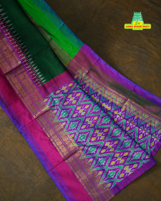 POCHAMPALLY IKKAT PURE SILK HANDLOOM SAREE
