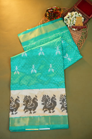 POCHAMPALLY PURE SILK HANDLOOM SAREE
