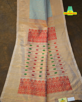 GADWAL TISSUE PURE SILK HANDLOOM SAREE