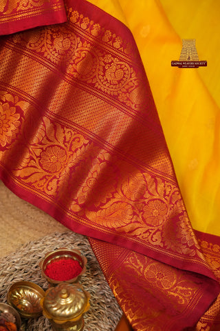 GADWAL PURE SILK KANCHI KUTTU BIG BORDER SAREE