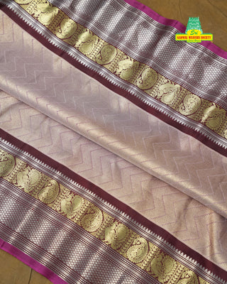 GADWAL PURE SILK HANDLOOM BROCADE SAREE