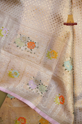 EXCLUSIVE KANCHIPURAM PURE SILK HANDLOOM BROCADE SAREE