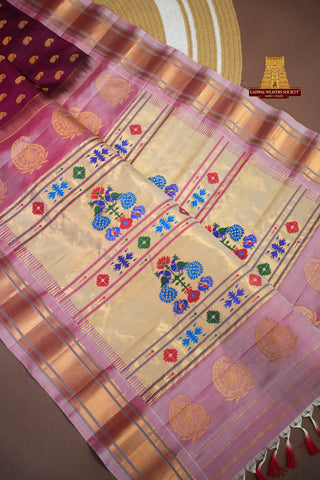 GADWAL PURE SILK PAITHANI HANDLOOM SAREE