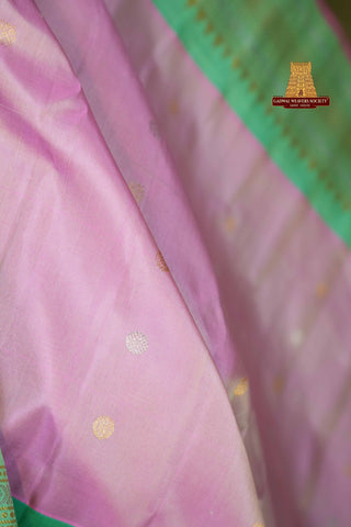 GADWAL PURE SILK GAP BORDER HANDLOOM SAREE