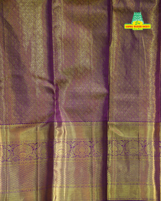 KANCHIPURAM PURE SILK BROCADE SAREE