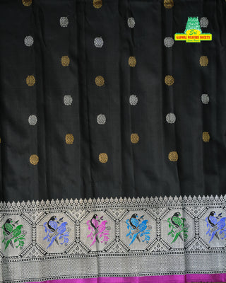 GADWAL PURE SILK MAHARANI TURNING BORDER SAREE