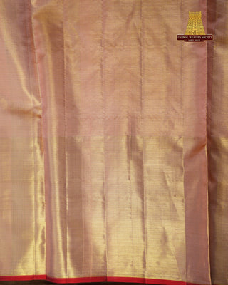 KANCHIPURAM PURE SILK TISSUE HANDLOOM SAREE