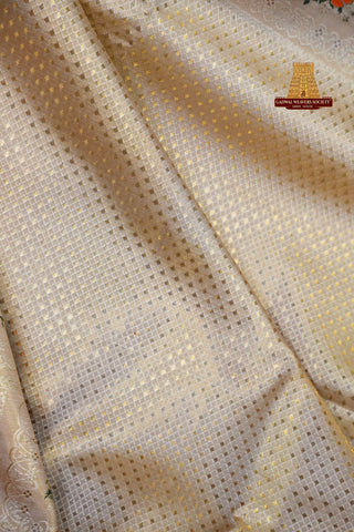 EXCLUSIVE KANCHIPURAM PURE SILK HANDLOOM BROCADE SAREE