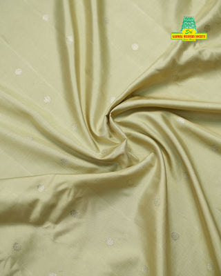 GADWAL PURE SILK SILVER ZARI SAREE