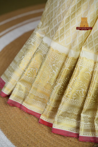 GADWAL PURE SILK HANDLOOM BROCADE SAREE