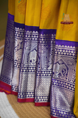 EXCLUSIVE GADWAL PURE SILK HANDLOOM SAREE