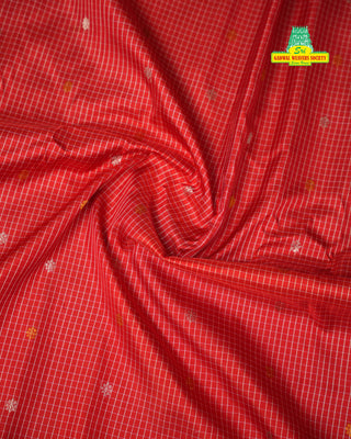 GADWAL PURE SILK SILVER ZARI BORDER SAREE