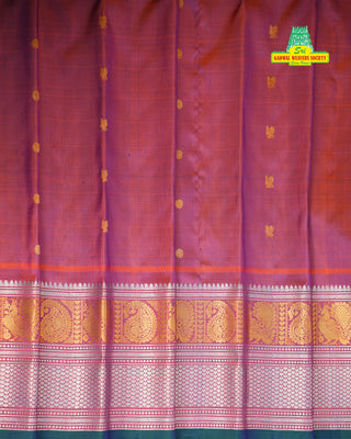GADWAL PURE SILK HANDLOOM BROCADE SAREE