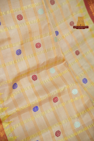 EXCLUSIVE GADWAL PURE SILK TISSUE BORDER SAREE